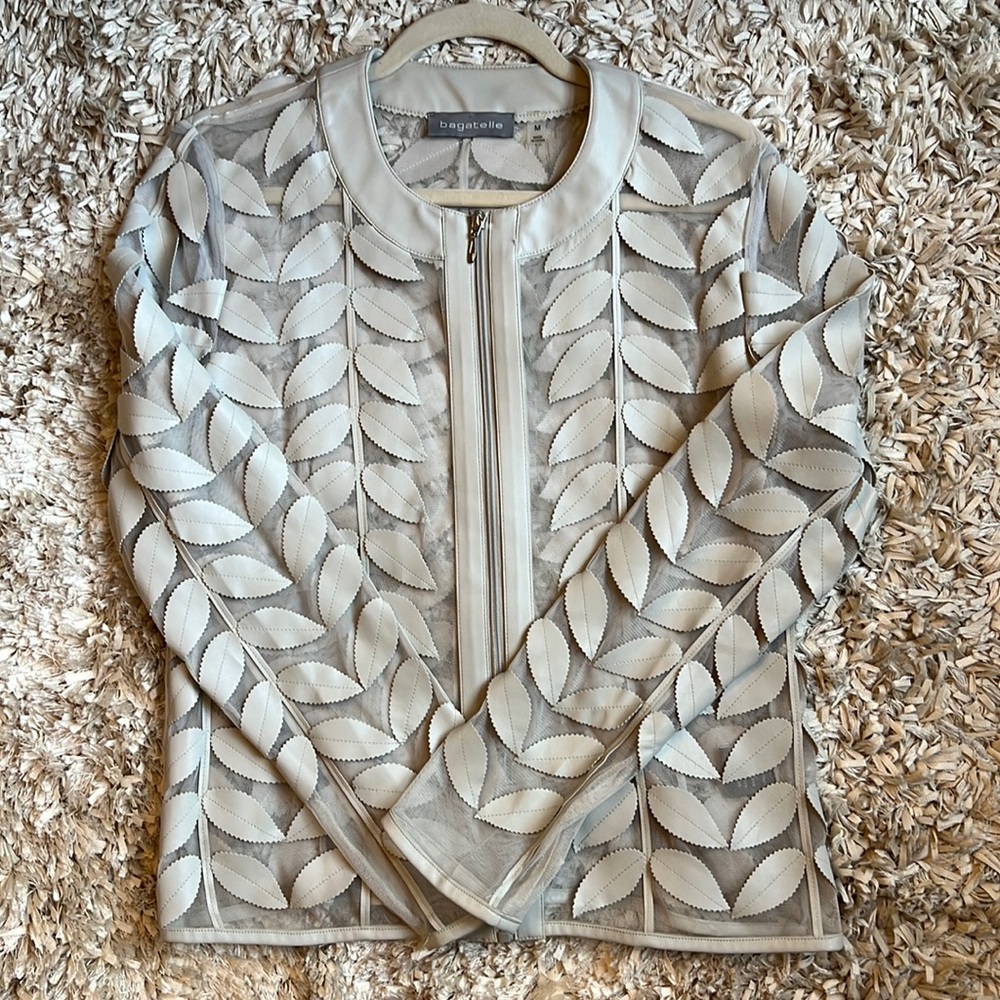 Bagatelle Mesh Light Grey Jacket
